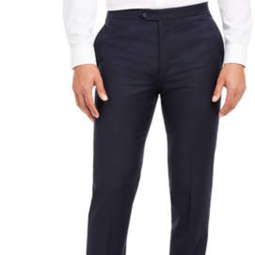 Ben Sherman Cedar Navy Slim Fit Tuxedo Trousers
